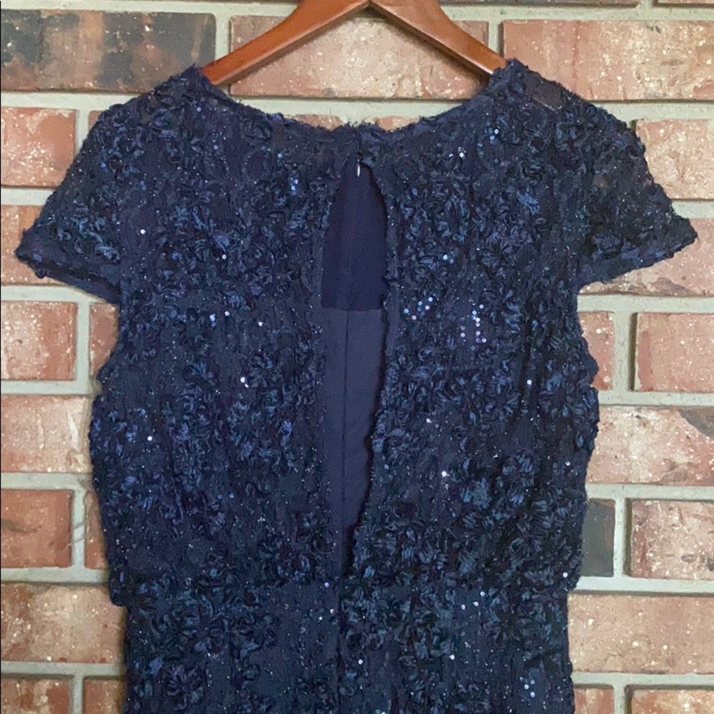 Blouson navy gown - Picture 6 of 10